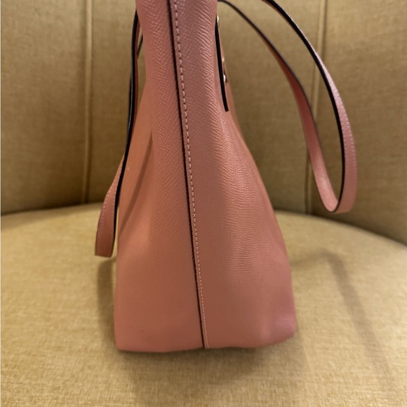 Coach Tote — Beautiful Peachish-Tan Color - Picture 5 of 12